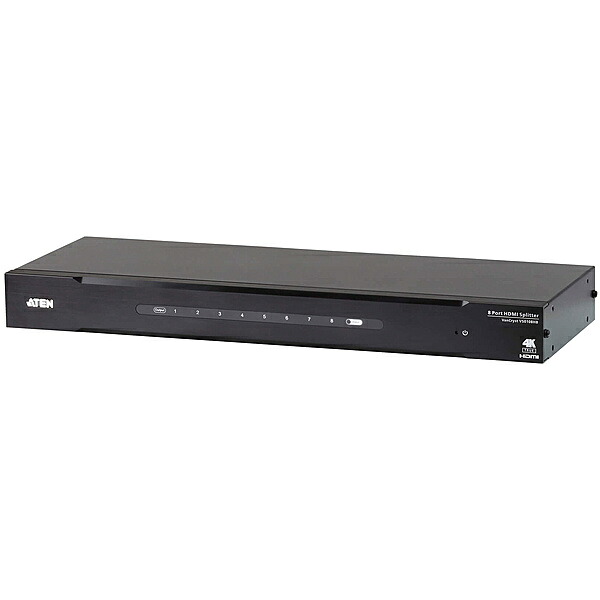 【貨物輸送無料】ATEN VS0108HB 1インプット8最終生産物 True 4K HDMIビデオスプリッター【店卸し資産準拠集団:お取り寄せ】
