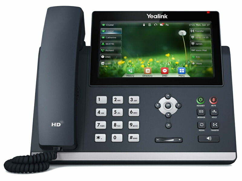 【貨物輸送無料】Yealink SIP-T48U SIP電話 T4つづき物【店卸し資産準拠集団:お取り寄せ】