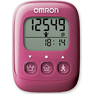 楽天市場】オムロン HJ-325-PK 歩数計 ピンク HJ325PK【お取り寄せ商品