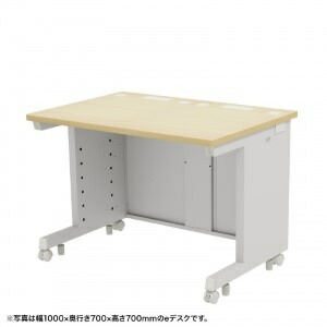 【送料無料】サンワサプライ ED-SK10060LM72 eデスク（薄い木目） W1000×D600×H720【受注生産品】【在庫目安:お取り寄せ】
