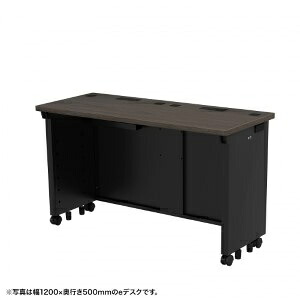 【送料無料】サンワサプライ ED-SK10050M eデスク（濃い木目） W1000&times;D500&times;H700【受注生産品】【在庫目安:お取り寄せ】｜デジタル百貨店PodPark店 45,217円