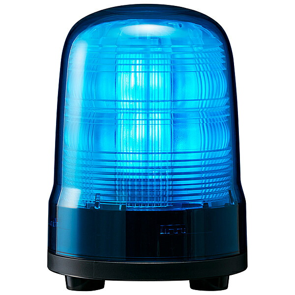 【貨物輸送無料】パトライト 空想科学小説10-M1JN-B 中型LED回転させる灯 青 DC1224V【店卸し資産引き合い:お取り寄せ】