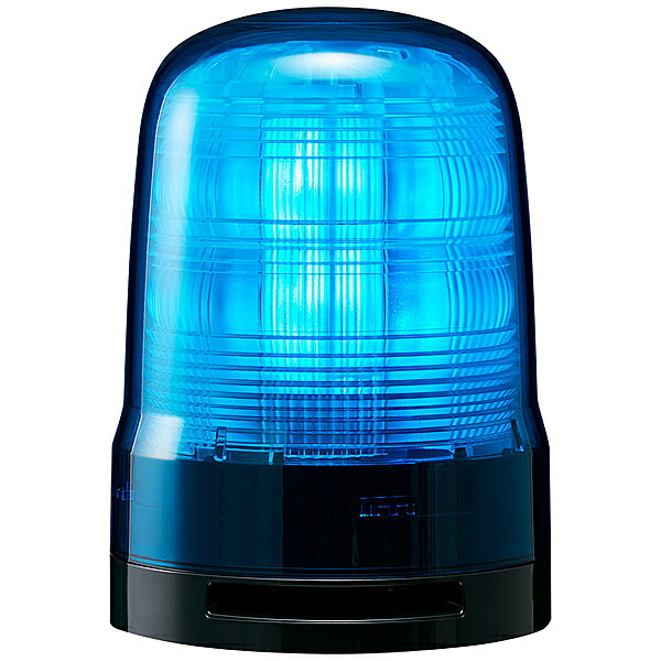 【送料無料】 パトライト SF10-M2KTB-B 中型LED回転灯 青 AC100240V ブザー付き 【在庫目安:お取り寄せ】