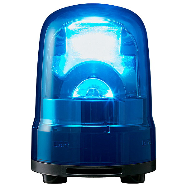 【送料無料】 パトライト SKH-M2TB-B 中型LED回転灯 青 AC100240V ブザー付き 【在庫目安:お取り寄せ】