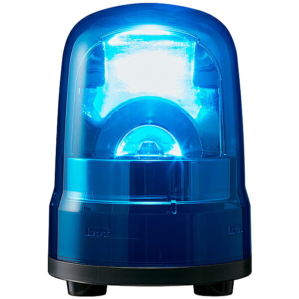 【送料無料】 パトライト SKH-M2J-B 中型LED回転灯 青 AC100240V 【在庫目安:お取り寄せ】