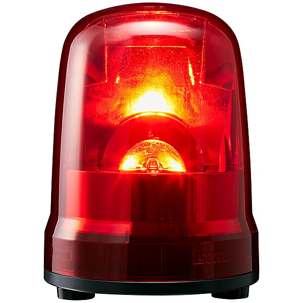 【送料無料】 パトライト SKP-M1J-R 大型LED回転灯 赤 DC1224V 【在庫目安:お取り寄せ】