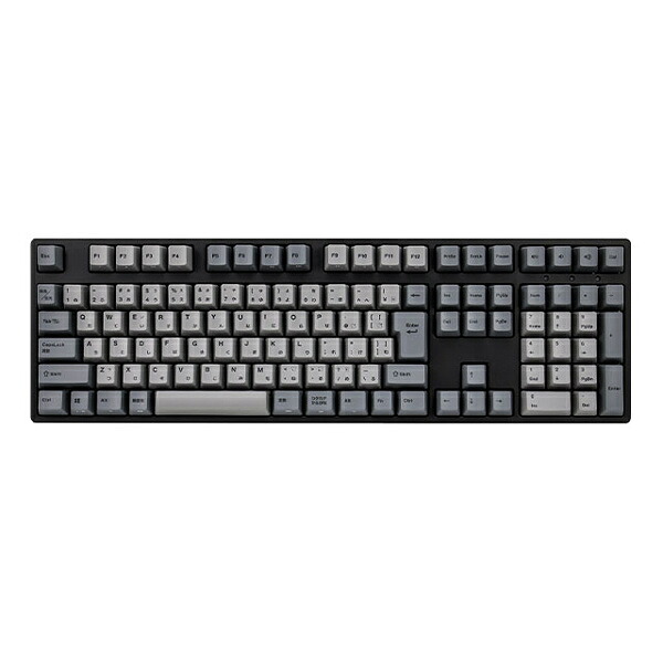 【送料無料】 プリンストン IK-CD108-G/BL-RGB-BK iKBC製 JIS配列112キーRGBライト搭載 メカニカルキーボード（GATERON/ 青軸クリッキー） 【在庫目安:お取り寄せ】