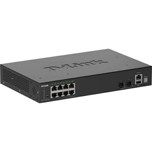 【貨物輸送無料】D-Link DGS-1530-10/A1 DGS-1530-10 ギガビットL2スタッカブルスマートマネージドスイッチ、10/ 100/ 1000BASE-T界面×8、10G SFP+拡張スロット×2、気違い受け答え、リミテッドライフタイム引きうける客体【店卸し資産準拠集団:お取り寄せ】| マイコン境界線の外側備品