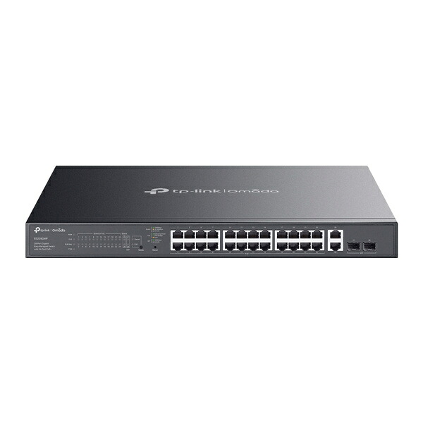 【貨物輸送無料】TP-LINK ES228GMP(un) Omada ×28 イージーマネージスイッチ（PoE+界面×24積み上げる）【店卸し資産準拠集団:お取り寄せ】