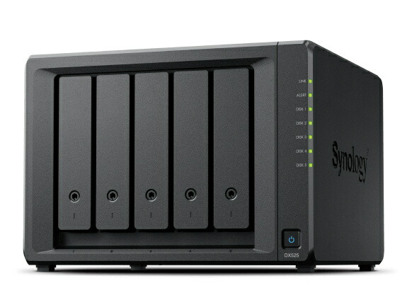 【送料無料】 Synology 5ベイ拡張ユニット DX525 【在庫目安:お取り寄せ】| パソコン周辺機器 ネットワークストレージ ネットワーク ストレージ オプション 増設 交換