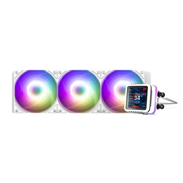 【貨物輸送無料】ZALMAN 飾り気のない水冷中央処理装置空調設備 ALPHA2 DS A36 White【店卸し資産準拠集団:お取り寄せ】