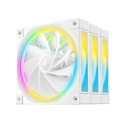 【貨物輸送無料】Deepcool R-FL12R-WHAPN3-G FL12R WH-3 IN 1/ 120粍容れもの愛読者 3個入り口・入口容器に並べる/ リバースブレードデザイン/ 白いこと/ 事あたらしいのともし火効果/ MB同時発生相応う/ FDB/ 防振ダンパー/ 3相4極6拡張スロット原動機
