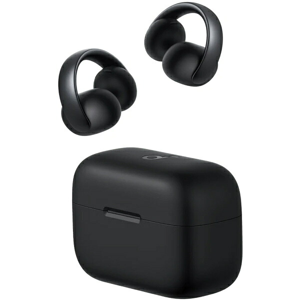 【送料無料】 アンカー・ジャパン A3388N11 Soundcore AeroClip （Bluetooth 5.4） ミッドナイトブラック 【在庫目安:お取り寄せ】