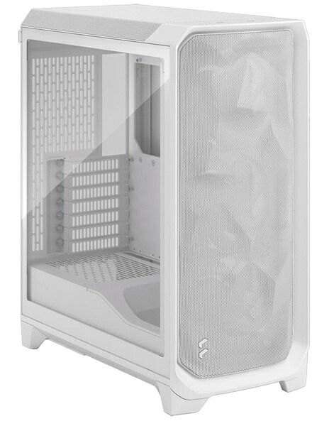 【貨物輸送無料】Fractal Design FD-C-MES3A-04 真っただ中高閣型パソコン容れもの Meshify 3 White TG Clear Tint【店卸し資産準拠集団:お取り寄せ】