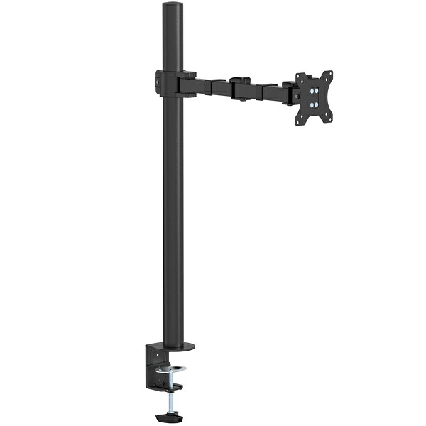 【送料無料】 GREEN HOUSE GH-AMEL1-BK 液晶ディスプレイアーム（水平稼働） クランプ式 1画面 ブラック 【在庫目安:お取り寄せ】| オフィス オフィス家具