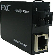 【送料無料】 FXC LEX1841-60A 10BASE-T/ 100BASE-TX to 100BASE-FX メディアコンバータ（SC、SMF 60km） Aタイプ 【在庫目安:お取り寄せ】