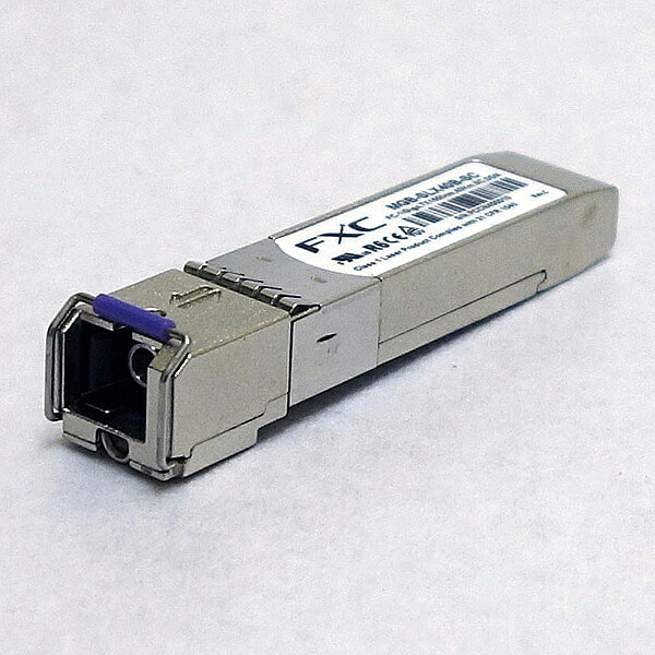 【送料無料】 FXC MGB-SLX40B-SC 1000BASE-LX SMF SC 1芯(40km/ TX1550nm) SFP モジュール 【在庫目安:お取り寄せ】| パソコン周辺機器