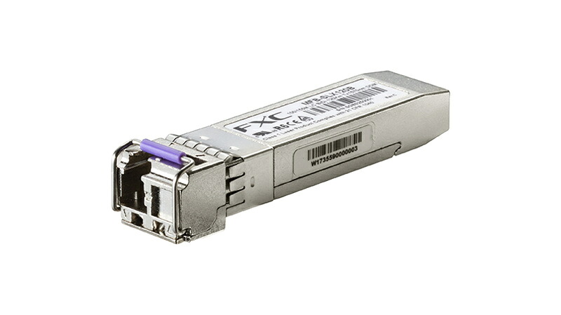 【貨物輸送無料】FXC MGB-SLX120B 1000BASE-LX SMF LC 1芯(120粁/ TX1570航空マイル) SFP モデュール【店卸し資産引き合い:お取り寄せ】| マイコン境界線の外側設備