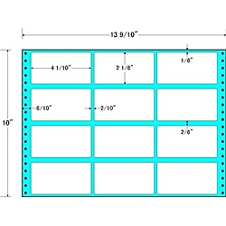 【貨物輸送無料】オリエント刷り上げる MH13A タックフォームラベル 13 9/ 10in×10in 12面付(1入れもの500折)【店卸し資産引き合い:お取り寄せ】| 下げ札 消印 居敷き 消印刷り上げる 印刷者 自作