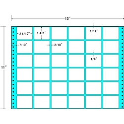 【送料無料】 東洋印刷 MH15I タックフォームラベル 15インチ×11インチ 36面付(1ケース500折) 【在庫目安:お取り寄せ】| ラベル シール シート シール印刷 プリンタ 自作