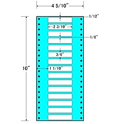 【送料無料】 東洋印刷 MM4P タックフォームラベル 4 5/ 10インチ×10インチ 15面付(1ケース1000折) 【在庫目安:お取り寄せ】| ラベル シール シート シール印刷 プリンタ 自作
