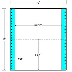 【送料無料】 東洋印刷 MX10Q タックフォームラベル 10インチ×11インチ 2面付(1ケース500折) 【在庫目安:お取り寄せ】| ラベル シール シート シール印刷 プリンタ 自作
