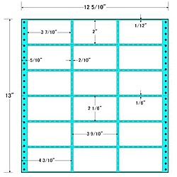 【送料無料】東洋印刷 MX12Z タックフォームラベル 12 5/ 10インチ×13インチ 18面付(1ケース500折)【在庫目安:お取り寄せ】| ラベル シール シート シール印刷 プリンタ 自作|デジタル百貨店PodPark店