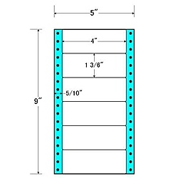 【送料無料】東洋印刷 MM5X タックフォームラベル 5インチ×9インチ 6面付(1ケース1000折)【在庫目安:お取り寄せ】| ラベル シール シート シール印刷 プリンタ 自作|デジタル百貨店PodPark店