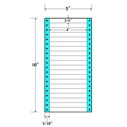 【送料無料】 東洋印刷 MM5D タックフォームラベル 5インチ×10インチ 20面付(1ケース1000折) 【在庫目安:お取り寄せ】| ラベル シール シート シール印刷 プリンタ 自作