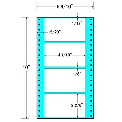 【送料無料】 東洋印刷 MT5F タックフォームラベル 5 6/ 10インチ×10インチ 4面付(1ケース1000折) 【在庫目安:お取り寄せ】| ラベル シール シート シール印刷 プリンタ 自作