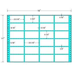 【貨物輸送無料】オリエント刷り上げる MH15B タックフォームラベル 15in×11in24面付(1入れもの500折)【店卸し資産準拠集団:お取り寄せ】| 付け紙 印判 居敷き 印判刷り上げる 印刷人 自作 文房具・事務用品-ラベル用紙