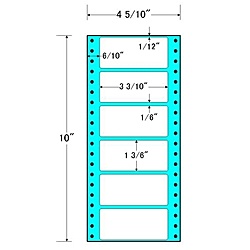 【送料無料】 東洋印刷 MM4N タックフォームラベル 4 5/ 10インチ×10インチ 6面付(1ケース1000折) 【在庫目安:お取り寄せ】| ラベル シール シート シール印刷 プリンタ 自作