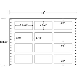 【貨物輸送無料】オリエント刷り上げる LT12O タックフォームラベル 12in×8 3/ 6in 12面付(1入れもの500折)【店卸し資産引き合い:お取り寄せ】| 下げ札 消印 居敷き 消印刷り上げる 印刷者 自作