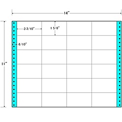 【送料無料】東洋印刷 MT14R タックフォームラベル 14インチ&times;11インチ 24面付(1ケース500折)【在庫目安:お取り寄せ】| ラベル シール シート シール印刷 プリンタ 自作｜デジタル百貨店PodPark店