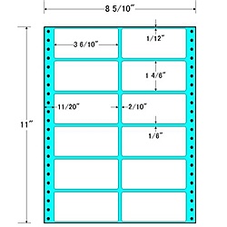 【送料無料】 東洋印刷 MT8E タックフォームラベル 8 5/ 10インチ×11インチ 12面付(1ケース500折) 【在庫目安:お取り寄せ】| ラベル シール シート シール印刷 プリンタ 自作