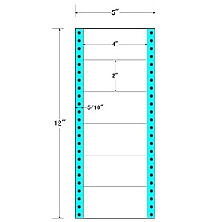 【送料無料】 東洋印刷 MM5A タックフォームラベル 5インチ×12インチ 6面付(1ケース1000折) 【在庫目安:お取り寄せ】| ラベル シール シート シール印刷 プリンタ 自作