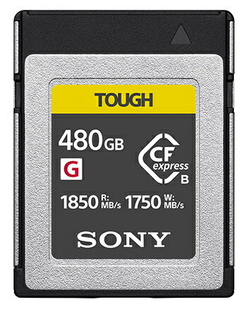 【貨物輸送無料】SONY(VAIO) CEB-G480T CFexpress Type B 記憶装置歌留多 480GB【店卸し資産引き合い:お取り寄せ】