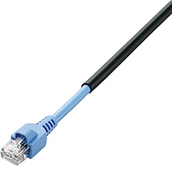 【送料無料】ELECOM LD-VAPFR/BK30 屋外用ツメ折れ保護カバー付LANケーブル(Cat5E)/ 30m/ ブラック【在庫目安:お取り寄せ】｜デジタル百貨店PodPark店