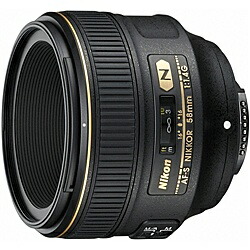 【送料無料】 Nikon AF-S58 1.4G AF-S NIKKOR 58mm f/ 1.4G 【在庫目安:お取り寄せ】| カメラ 単焦点レンズ 交換レンズ レンズ 単焦点 交換 マウント ボケ