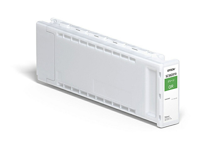 【送料無料】 EPSON SC18GR70 SureColor用 インクカートリッジ/ 700ml（グリーン） 【在庫目安:お取り寄せ】 24,217円