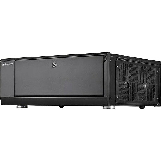 【貨物輸送無料】SilverStone SST-GD10B 取り付け型入れもの 黒いこと【店卸し資産引き合い:お取り寄せ】