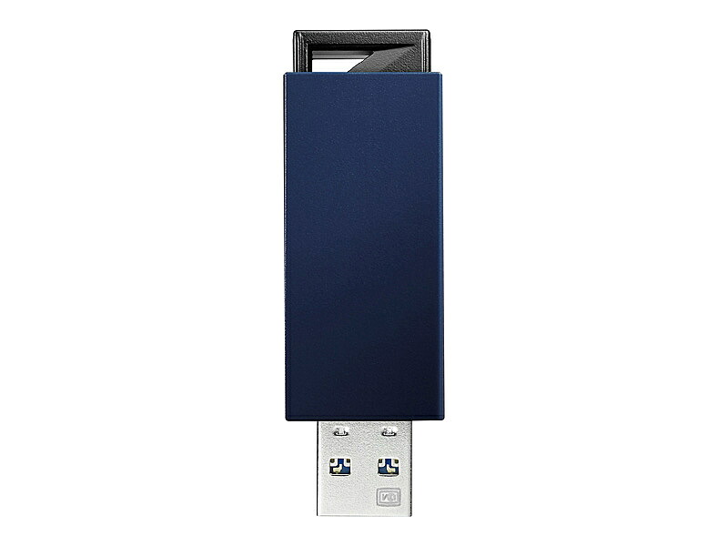 【送料無料】 IODATA U3-PSH128G/B USB3.1 Gen1（USB3.0）/ 2.0対応 USBメモリー 128GB ブルー 【在庫目安:お取り寄せ】