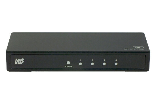 【送料無料】 ラトックシステム RS-HDSP4P-4KZ 4K60Hz対応 1入力4出力 HDMI分配器 【在庫目安:お取り寄せ】