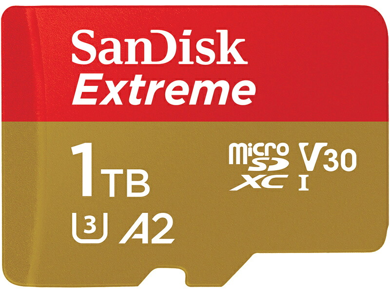 【送料無料】 SDSQXAV-1T00-JN3MD SanDisk Extreme microSDXC UHS-Iカード 1TB 【在庫目安:お取り寄せ】