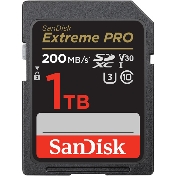 SanDisk SDSDXXD-1T00-JNJIP エクストリーム プロ UHS-I SDXC カード 1TB