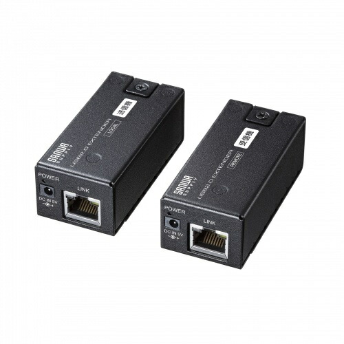 【貨物輸送無料】サンワサプライ USB-EXSET5 USB2.0エクステンダー（150m取りひろげる、1界面）【店卸し資産準拠集団:お取り寄せ】