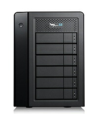 【貨物輸送無料】Promise F40P2R600000004 Pegasus32 R6 24結核症(4TB×6)真似形 Thunderbolt3 USB3.2 Gen2相応う記憶装置【店卸し資産準拠集団:少ない】| マイコン境界線の外側装置 レコード盤アレイ レコード盤 アレイ RAID HDD
