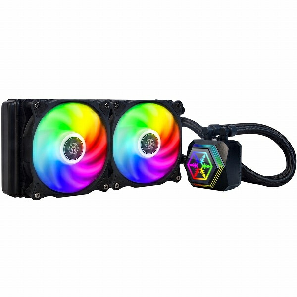 【送料無料】 SilverStone SST-PF240-ARGB-V2 RGB水冷CPUクーラー 240mm 【在庫目安:お取り寄せ】