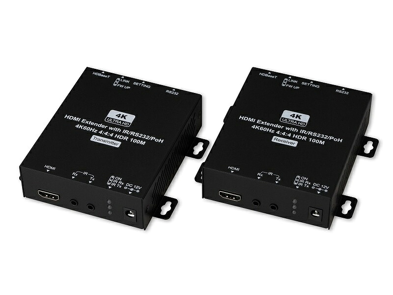 【貨物輸送無料】ラウンド HE02EXP HDMIエクステンダー（HDBaseT、送受信機書き割りひな形）【店卸し資産準拠集団:お取り寄せ】