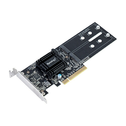 【送料無料】 Synology M2D18 PCIe Adapter Card 【在庫目安:お取り寄せ】| パソコン周辺機器 ネットワークストレージ ネットワーク ストレージ オプション 増設 交換